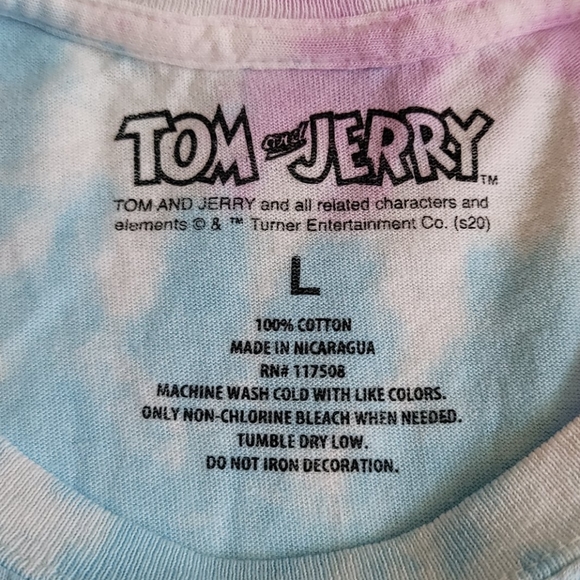 Tom and Jerry tie dye shirt - Picture 3 of 3